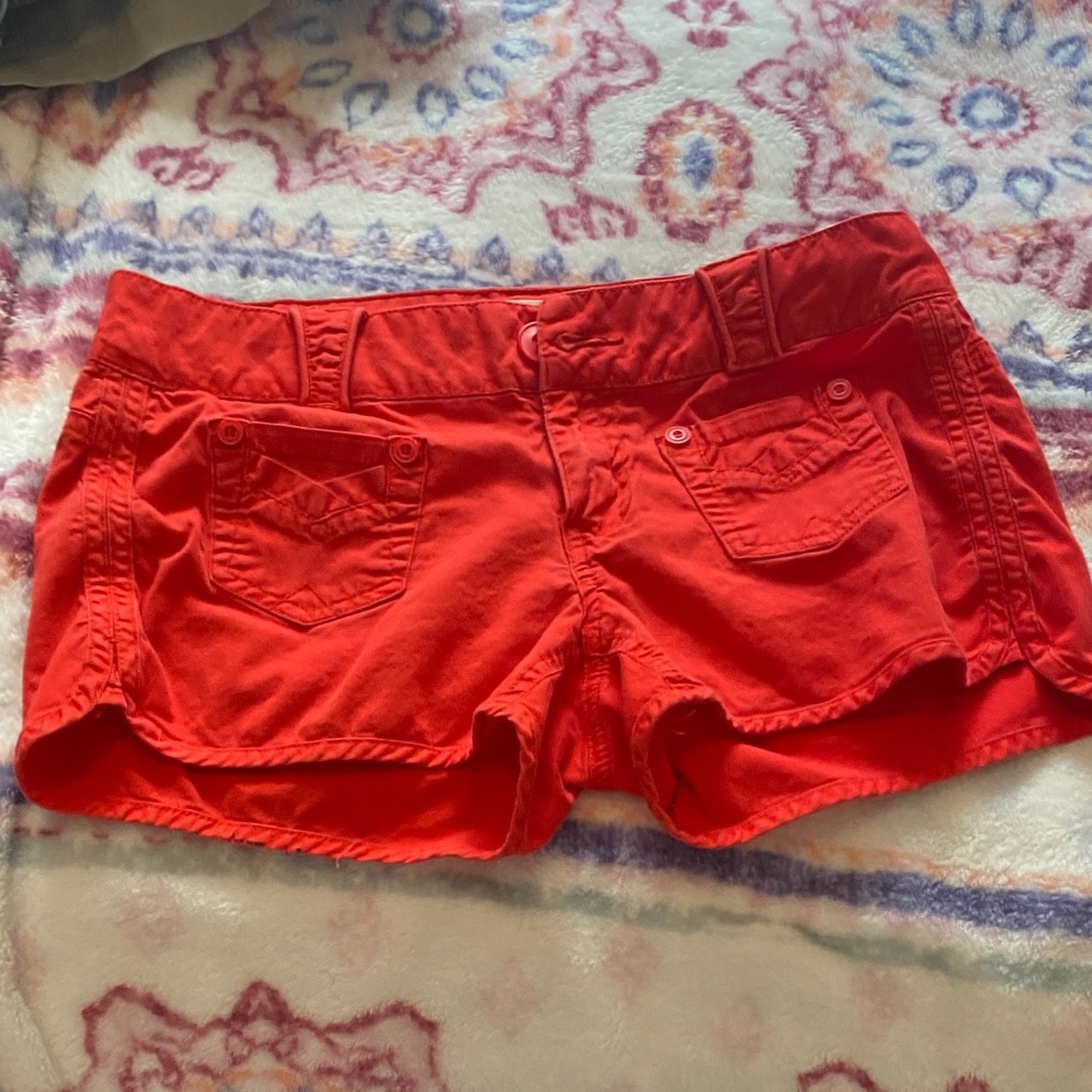 Rewind Vibrant Red Women's Cargo Shorts
